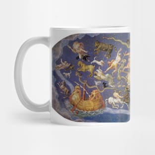 Sala del Mappamondo Celestial Star Chart Fresco Mug